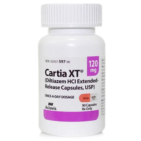 generic cartia xt